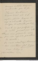 Nachlass Franz Steindachner, Brief von Gal Frères ("Gebrüder Gal") an Franz Steindachner (29.03.1909), Inv.Nr. 149.08, Seite 3